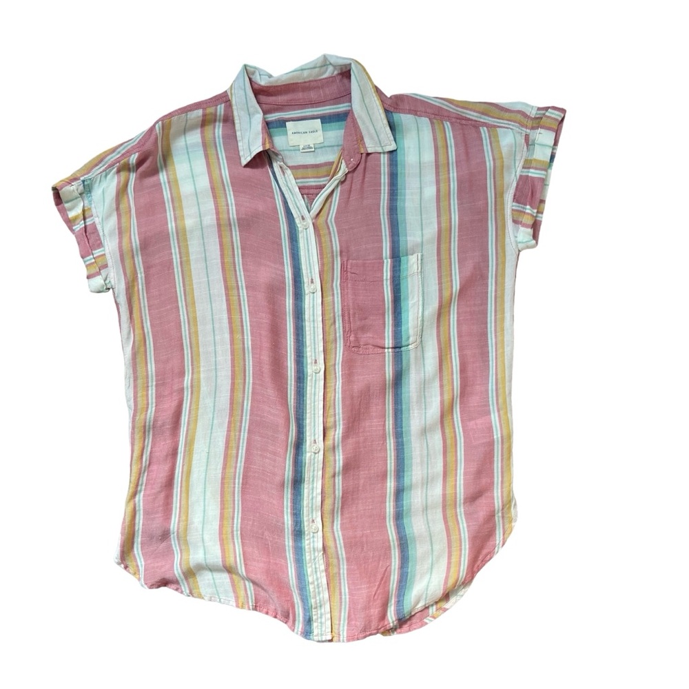 American Eagle Button Down Shirt, Women’s S